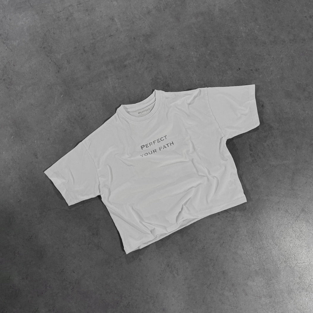 WHITE PATH TEE
