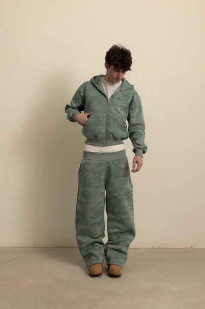 SAGE GREEN CAMO PANT