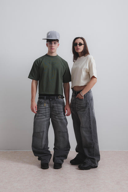 LIGHT SAND BUTTERFLY TEE