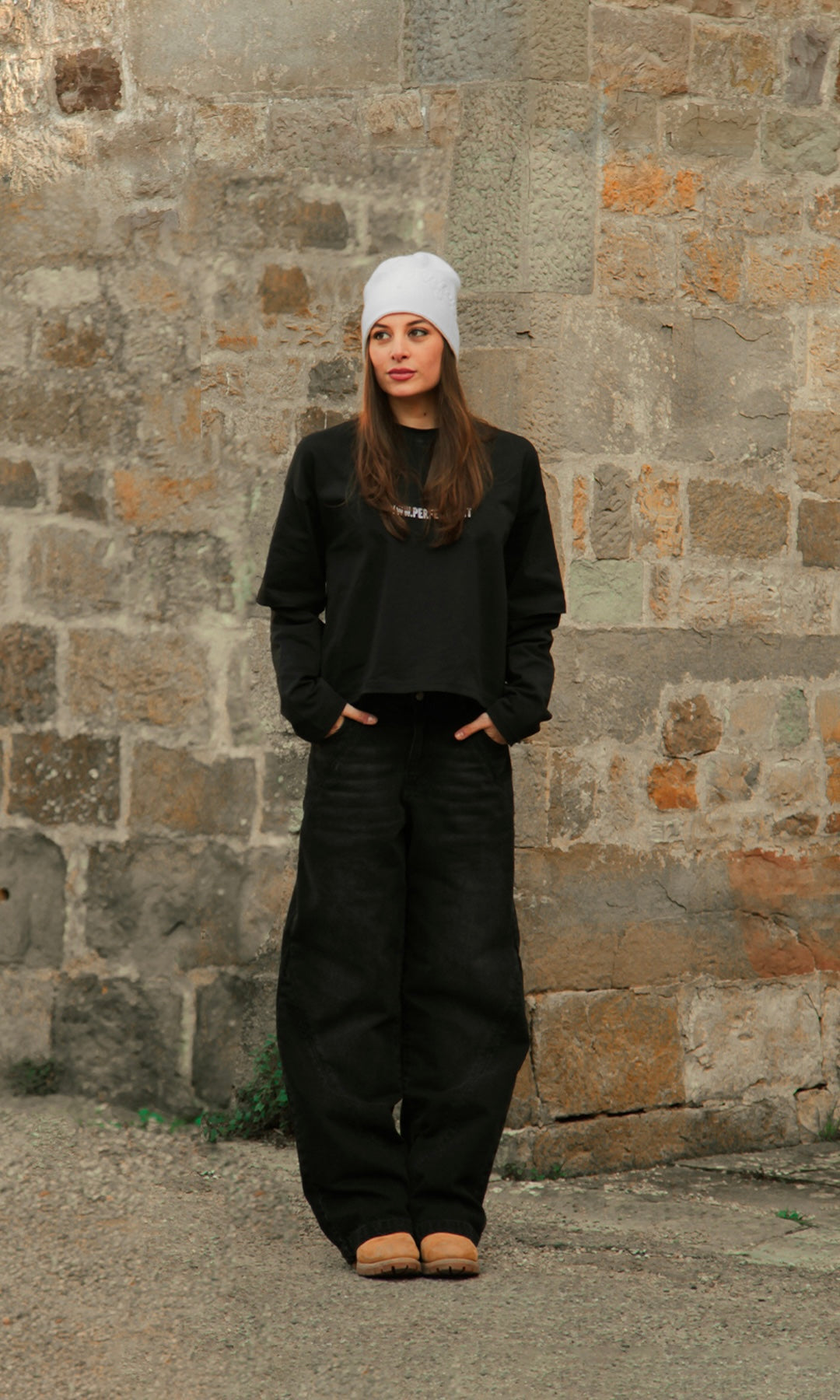 BLACK TRIPLE-W LONGSLEEVE