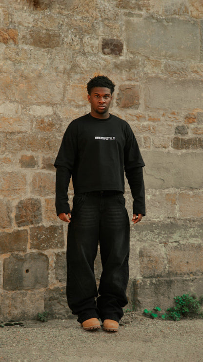 BLACK TRIPLE-W LONGSLEEVE