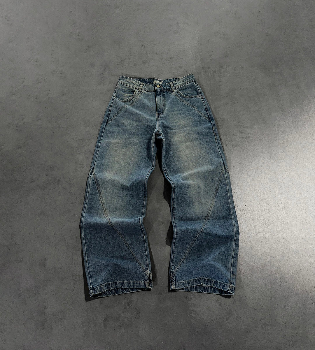 PERSIAN BLUE LINES DENIM JEANS