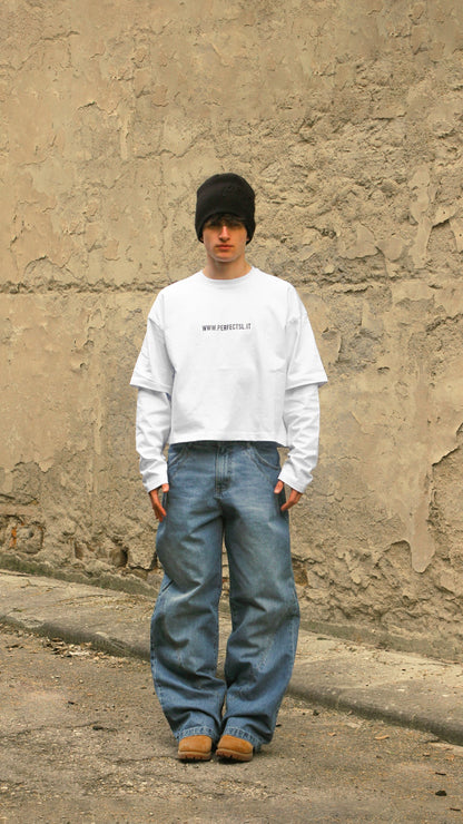 WHITE TRIPLE-W LONGSLEEVE
